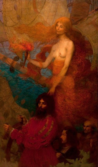 プロビデンスガイドカブラル 作： Eliseu Visconti
